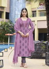 Kairaa By Woodee Rayon Kurti With Bottom Dupatta Wholesalers In Surat