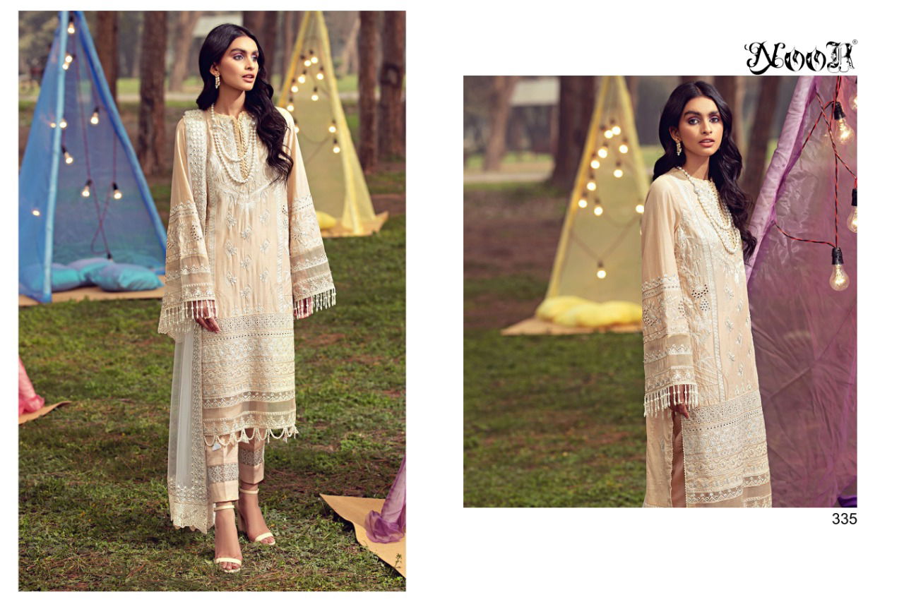 Noor Motifz Latest Fancy Designer Festive Wear Pure Cotton Pakistani Salwar Kameez Collection
