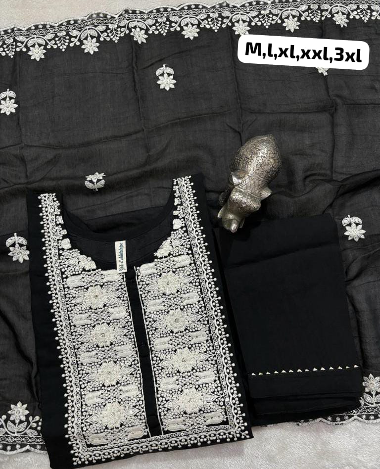 Virat Heavy Work Non Catalog Kurti With Bottom Dupatta Catalog