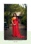 Madhuvan By Sanskar Chiffon Sirowski Border Saree Wholesale Clothing Distributors In India