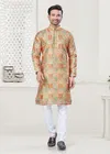 Outluk Wedding Collection Vol 138 Silk Wholesale Mens Kurta Pajama Manufacturers
