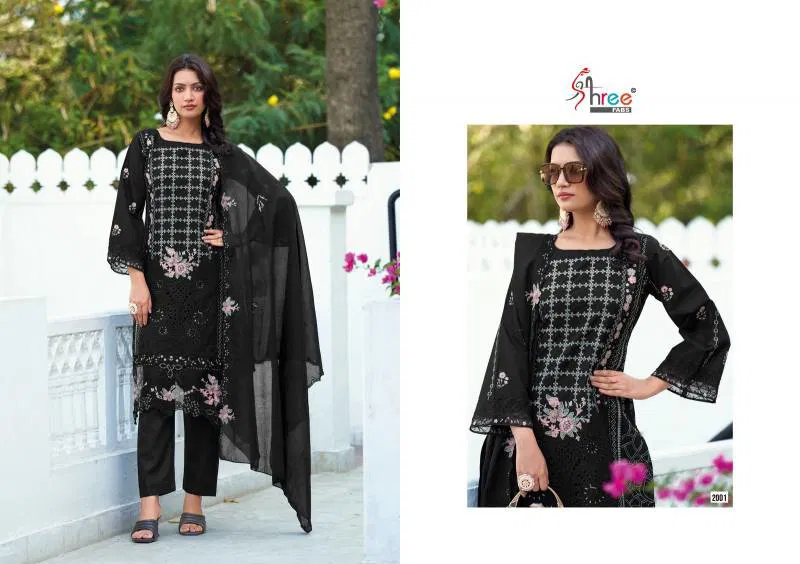 Tasrif By Shree Premium Embrodered Lawn Pakistani Salwar Kameez Wholesale Online