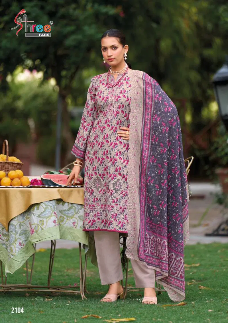 Bin Saeed Lawn Collection Vol 21 By Shree Pakistani Salwar Kameez Wholesalers In Delhi