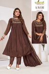 Kaveri By Hariyaali Mal Chanderi Kurti With Bottom Dupatta Exporters In India
