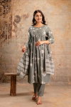Naisha K 131 Cotton Printed Kurti Bottom With Dupatta Wholesale In India