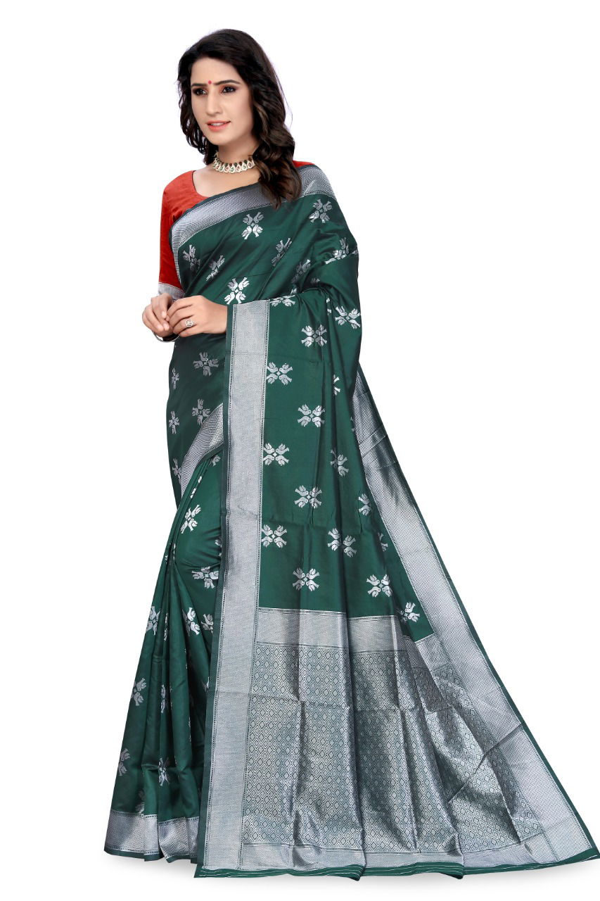 Latest Designer Party Wear Pure Silk Saree Collection 