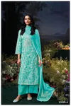 Chetna 3595 By Ganga Cotton Printed Embroidery Salwar Suit Exporters In India
