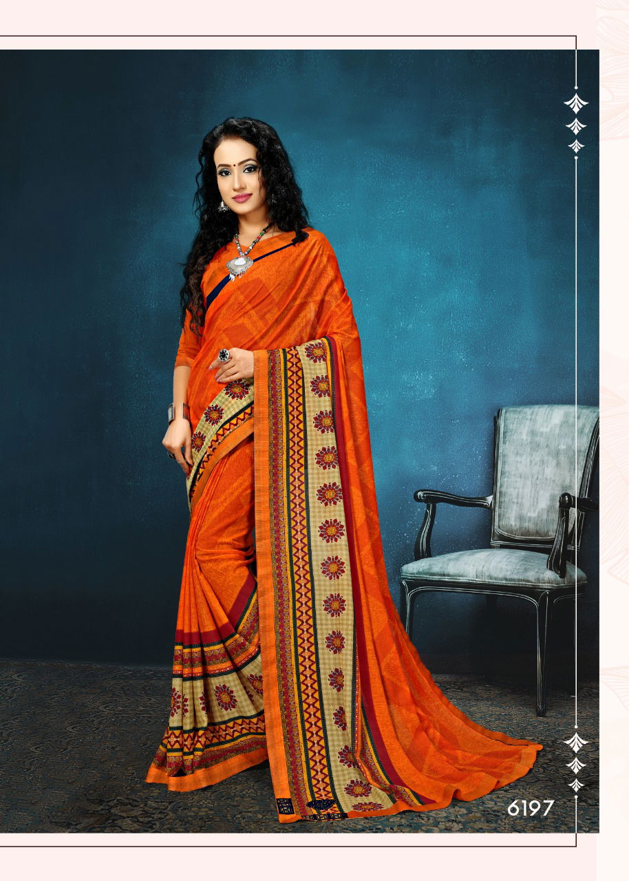 Haytee Colors 46 Designer Printed Daily Wear Saree 