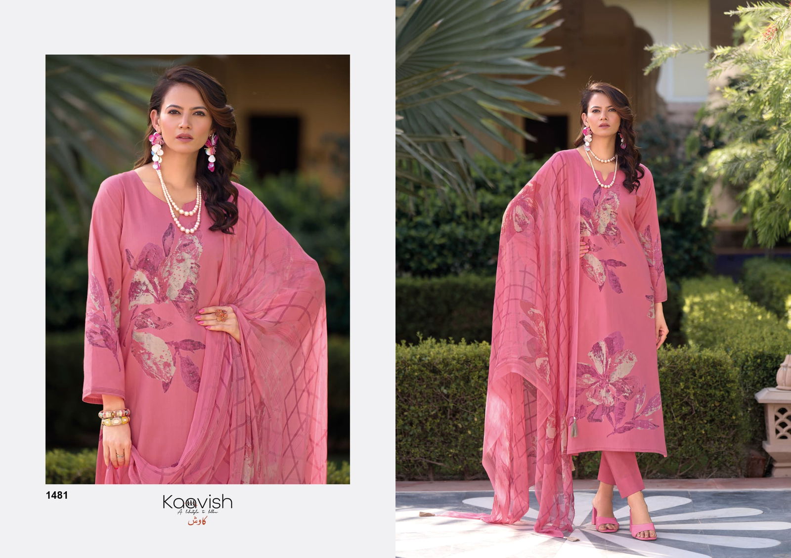 Jesscia Vol 2 By Kaavish Lawn Cotton Printed Salwar Suits Orders In India