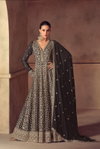 Hazael By Gulkayra Chinon Embroidery Gown With Dupatta Wholesalers In Surat