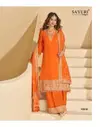 Sundari By Sayuri Premium Chinon Silk Readymade Suits Wholesalers In Surat