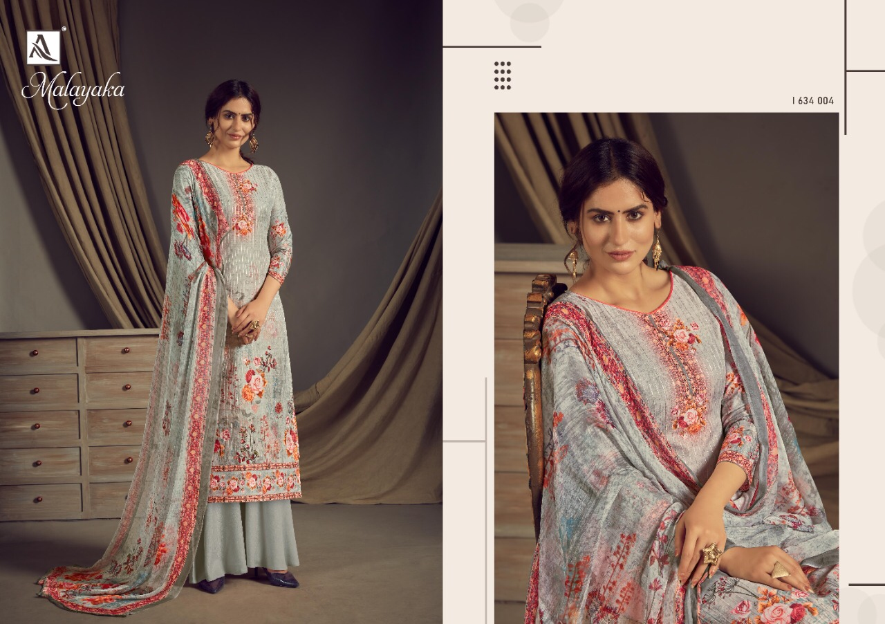 Alok Malayaka Latest Designer Fancy Casual Regular Wear Exclusive Dress Material Collection
