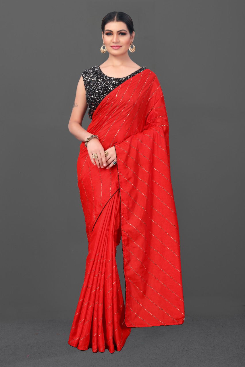 Meera 13 Fancy Party Wear Designer Silk Sarees Collection
