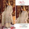 Motifz 971 Organza Embroidery Work Pakistani Salwar Kameez Exporters In India
