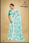 Vaishnavi Vol 17 By Kashvi Georgette Daily Wear Saree Wholesalers In India