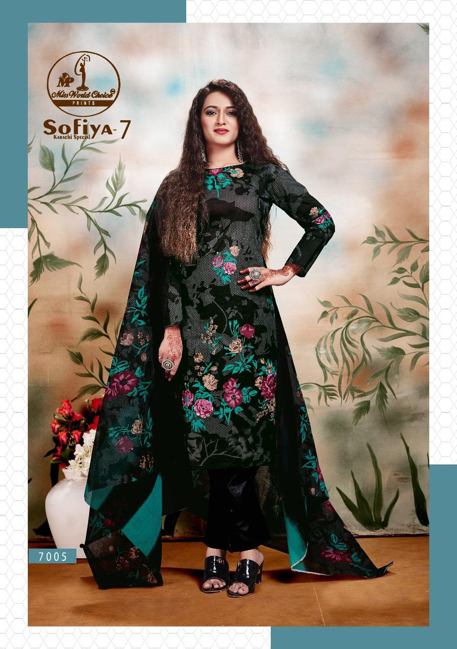 Sofiya 7 New Designer Printed Cotton Dress Material Collection 
