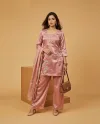 K 1325 By Naisha Kurti With Bottom Dupatta