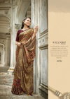 Swadeshi By Vallabhi Printed Brasso Floral Sarees Wholesale Market In Surat