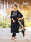 Black Beauty Vol 6 By Mystic 9 Rayon Wholesale Kurti With Bottom Dupatta In India