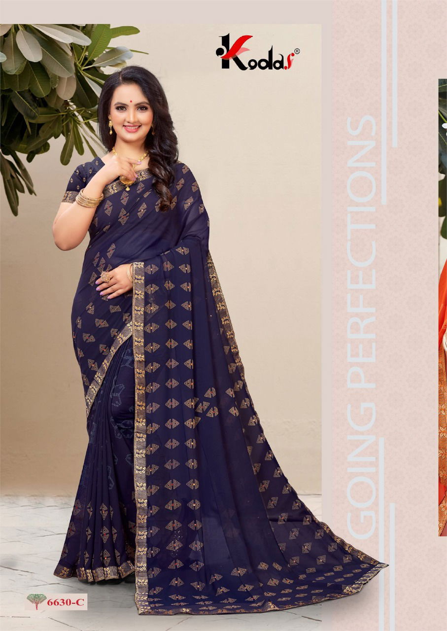 Simpola 5 Latest fancy Designer Casual Wear Weightless Printed With Diamond Saree Collection
