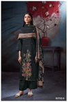 Swaalina 3722 By Ganga Cotton Satin Designer Salwar Suit Exporters In India
