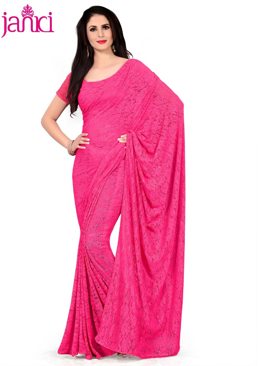 Full Net Designer Stylish Party Wear Saree Collection 