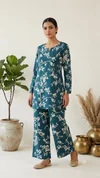 K 1141 By Naisha Printed Cotton Co Ord Set
