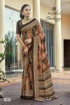 Shabnam Vol 14 By Kashvi Dull Moss Printed Daily Wear Saree Wholesale Shop In Surat
