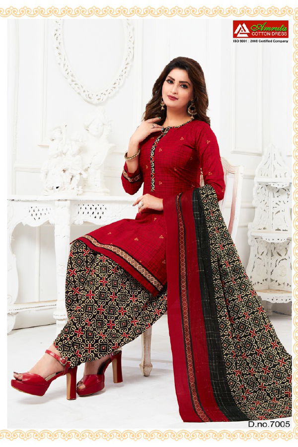 Amruta Patiyala House 7 New Latest Designer Printed Cotton Dress Material Collection 