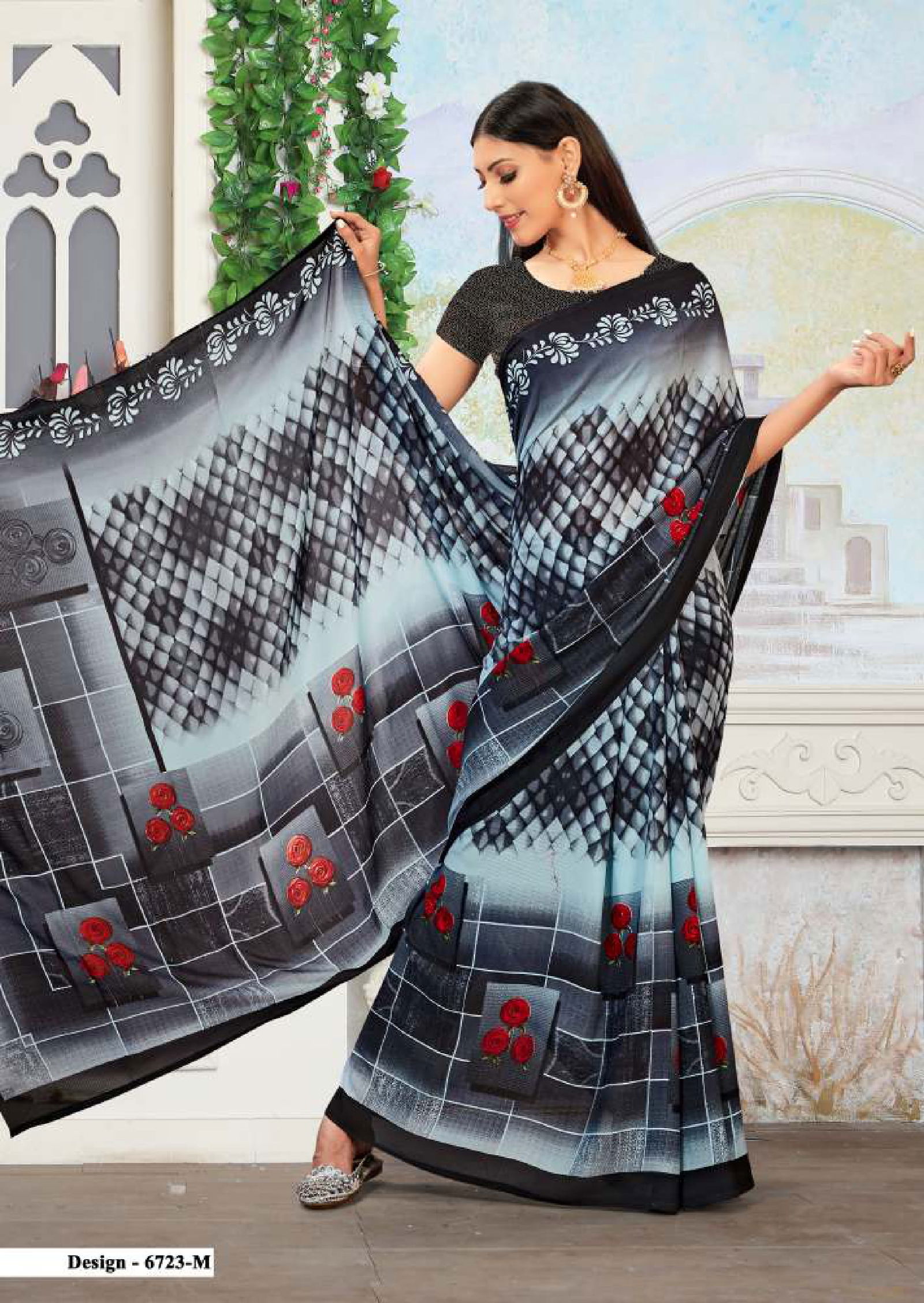 Pankhuri Plus 25 Latest fancy Heavy Rennial Regular Wear Printed Saree Collection
