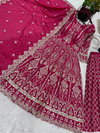 Sr 1651 Chinnon Silk Embroidery Readymade Suits Orders In India