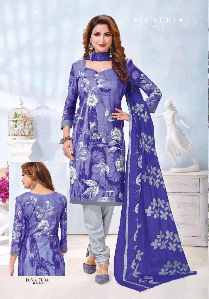Sc Liza 7th Edition Cotton Printed Casual Daily Wear Dress Material Collection
