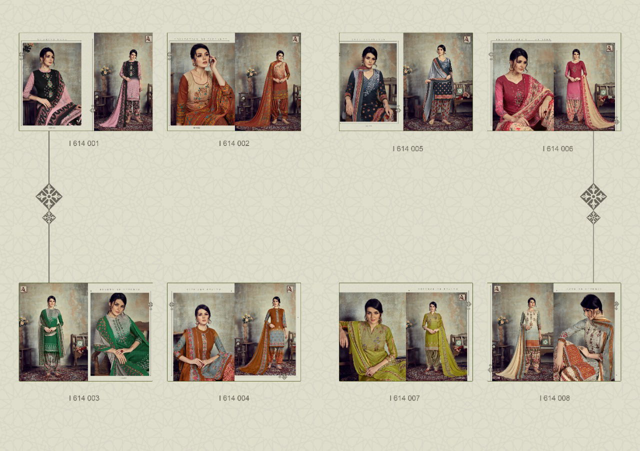 Alok Rang E Patiyala Exclusive Ready Made Collection Of  Casual Wear Cotton Printed Designer Salwar Suit 
