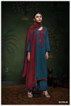 Meadow 3764 By Ganga Cotton Satin Designer Salwar Suits Wholesale Online