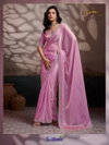 Luminah By Sethnic Velvet Satin Party Wear Saree Wholesale Price In Surat
