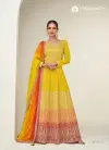 Mahi By Aashirwad Mor Bagh Georgette Surat Gown With Dupatta Wholesale Market