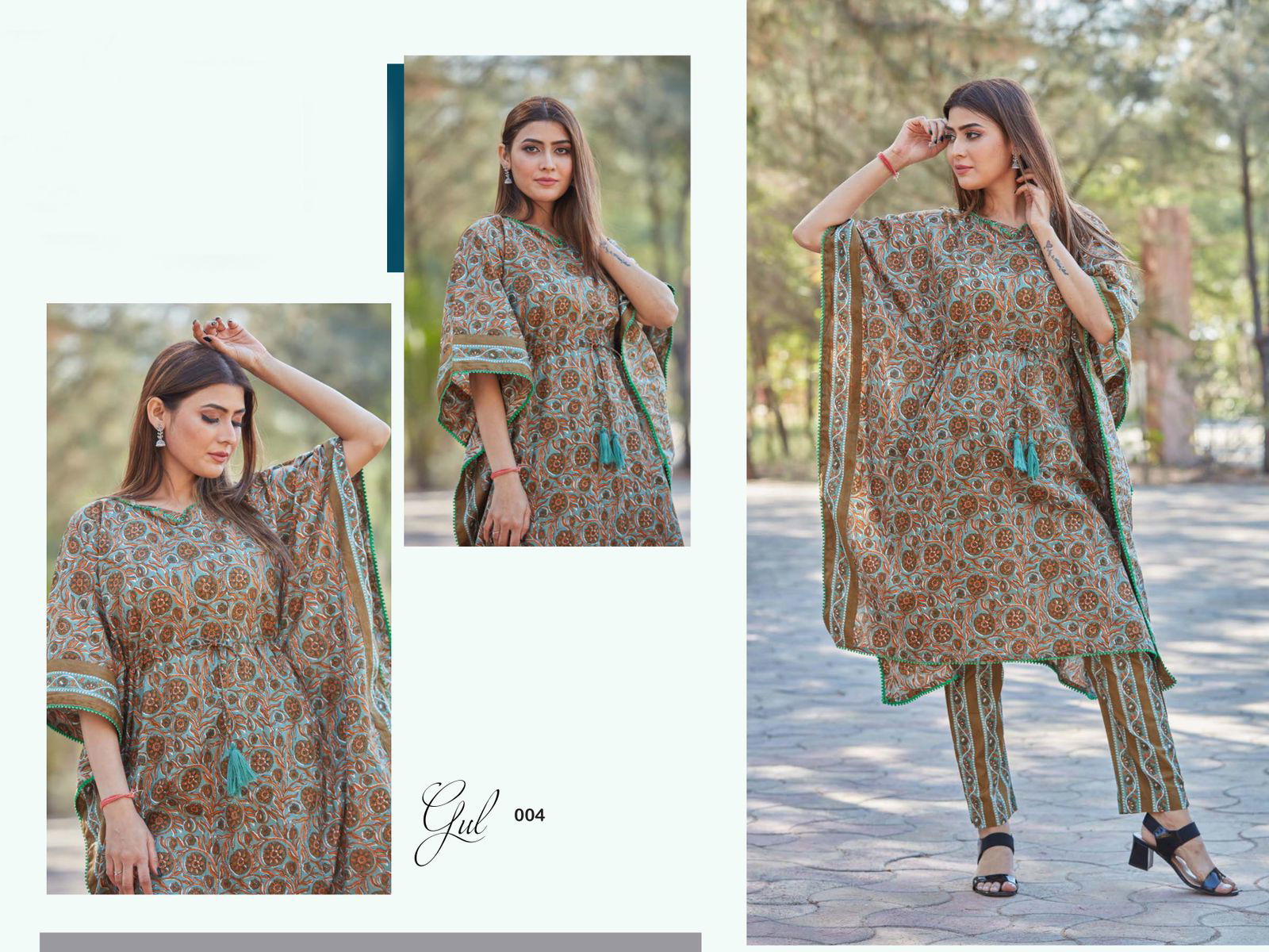 Gul 01 Fancy Ethnic Wear Cotton Printed Kurti With Bottom Latest Collection