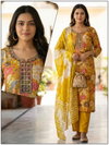 Naisha K 724 Vertican Discharge Print Kurti With Bottom Dupatta Wholesale Online