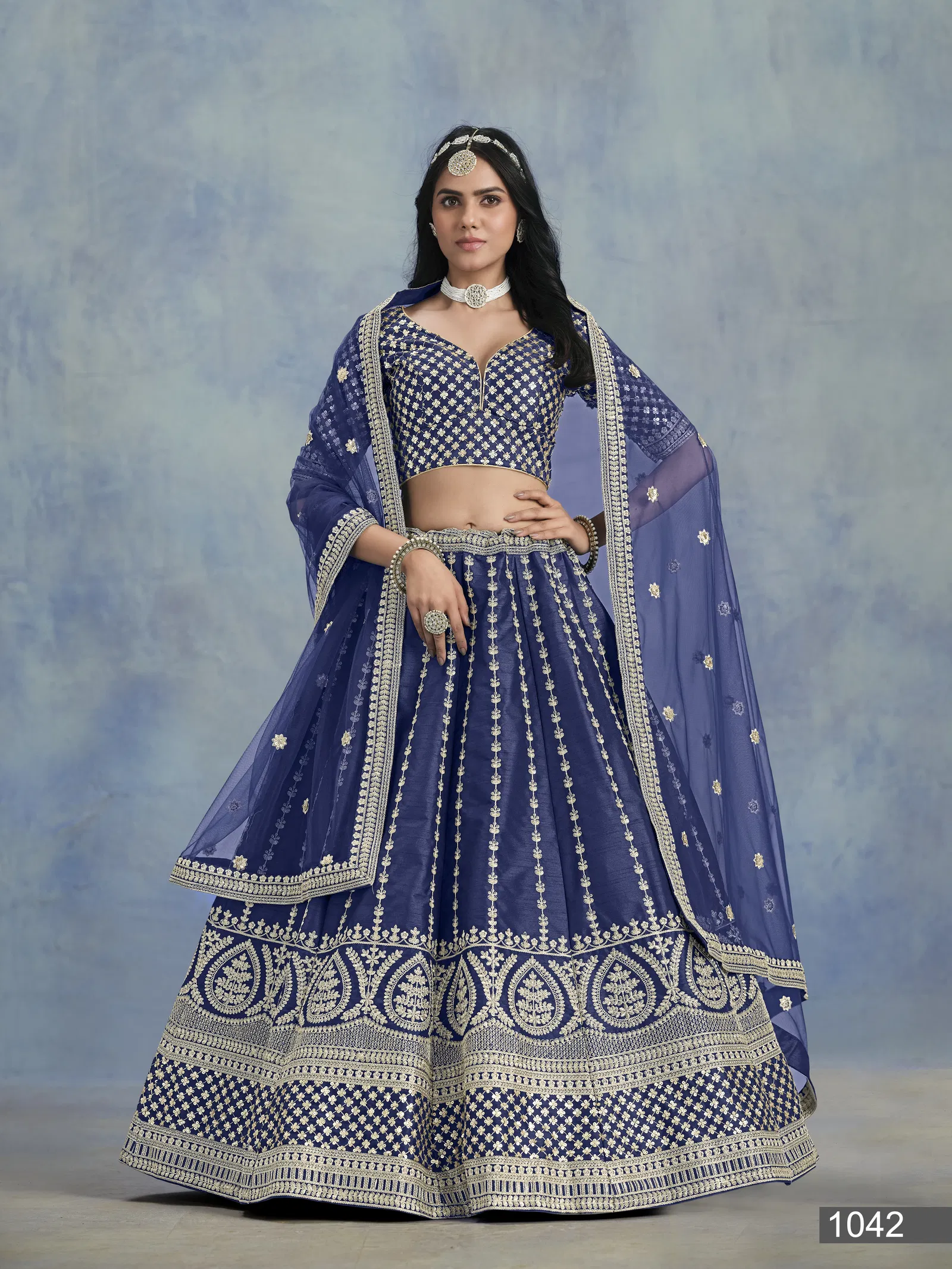 Ayana By Mehvish Art Silk Designer Lehenga Choli Suppliers In India