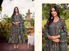 Sajda By At Roman Silk Foil Printed Kurti With Bottom Dupatta Exporters In India