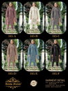 Ayesha Misbah 345 A To F Georgette Pakistani Salwar Suits Exporters In India