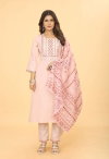 Tanyaa P 142 Cotton Casual Wear Kurti Bottom With Dupatta Wholesaler In Delhi
