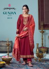 Gunjan Vol 3 By Rangoon Silk Embroidery Anarkali Kurtis Set Suppliers In India