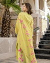 Dhuvrunda 01 Chanderi Butti Printed Casual Wear Kurti With Pant And Dupatta Wholesale In India