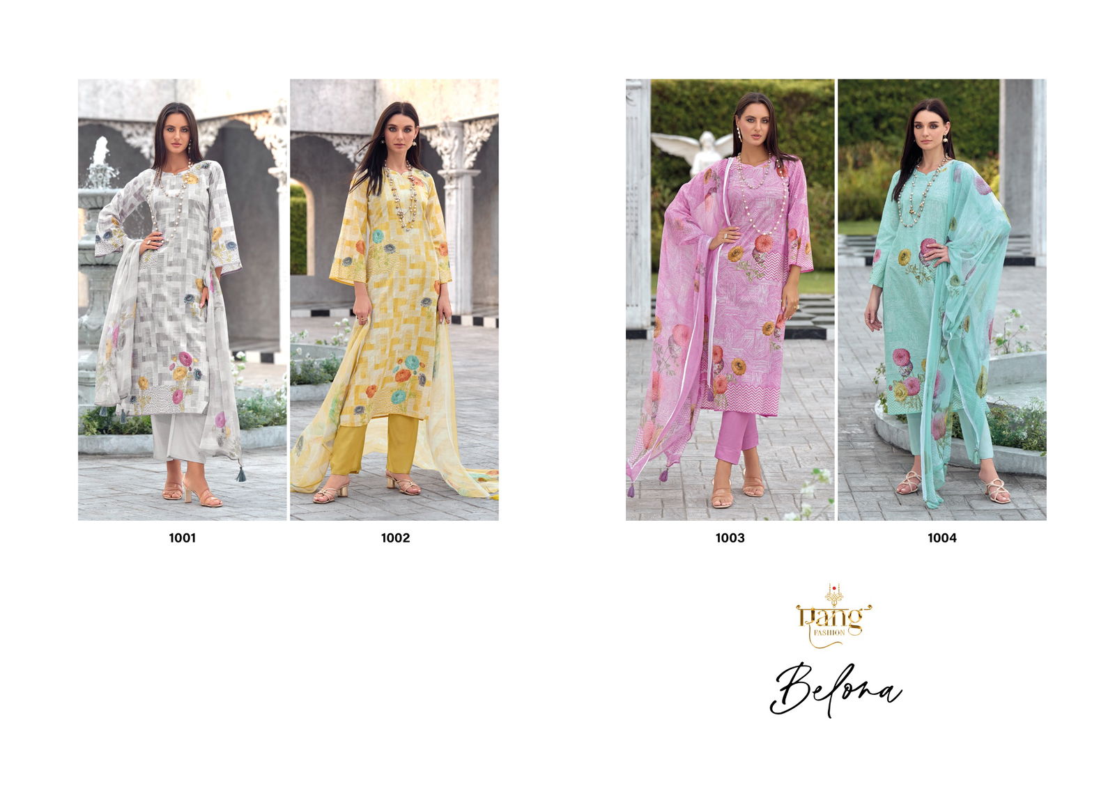 Belona By Rang Lawn Cambric Printed Salwar Kameez Wholesale In India