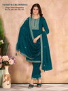 Vichitra Blooming Silk 3 By Sangeet Silk Kurti With Bottom Dupatta Suppliers In India
