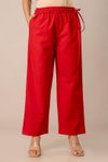 Naisha K 376 Cotton Plazo With Half Elastic And Half Belt Wholesale Market In Surat
