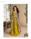 Janvi By Sayuri Designer Georgette Embroidery Surat Indo Western Wholesale Market