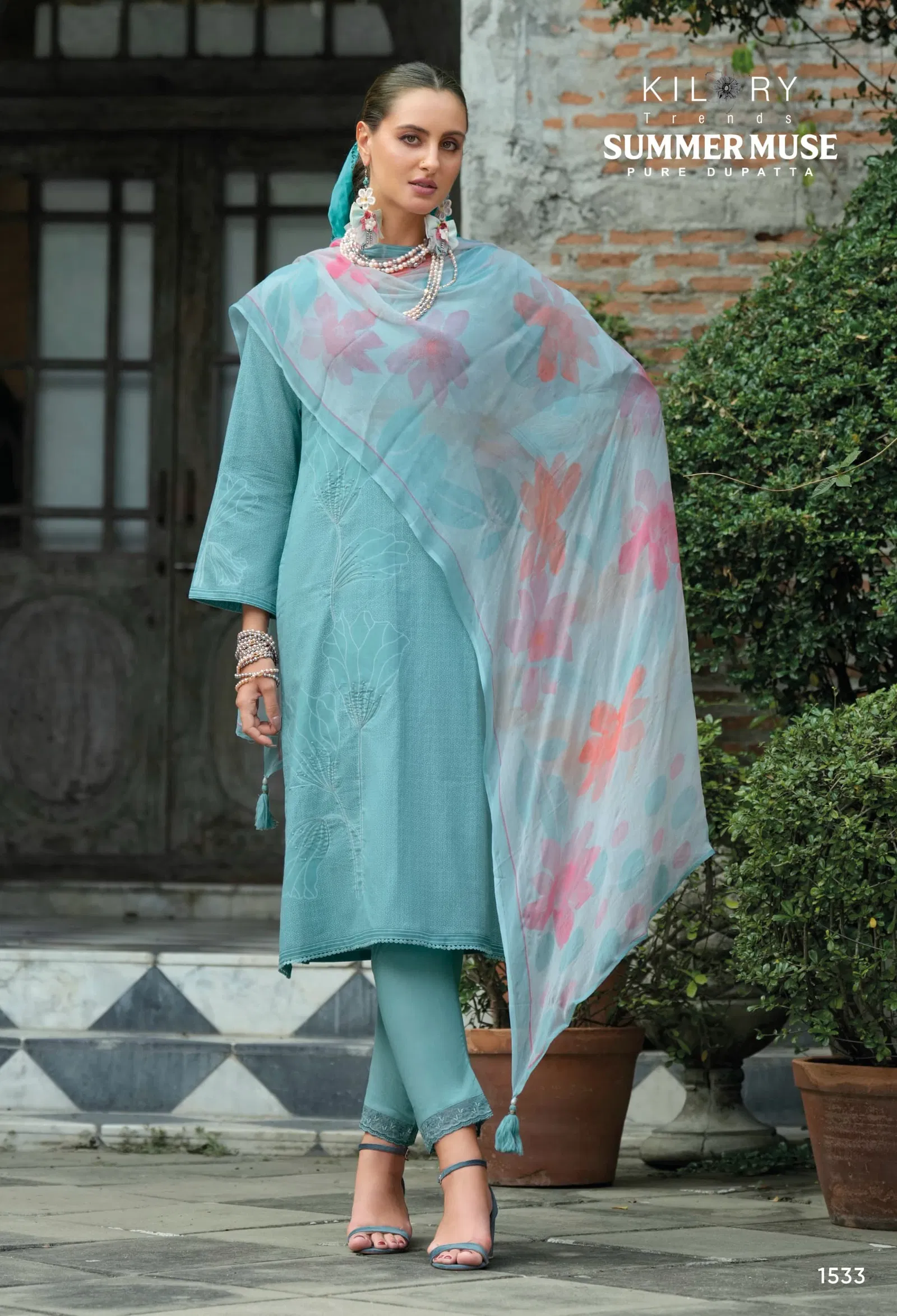 Surkhi By Kilory Lawn Cotton Printed Surat Salwar Kameez Wholesale Market