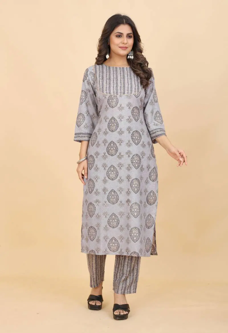 Tanyaa P 133 Cotton Casual Wear Kurti With Bottom Wholesale Clothing Distributer In India